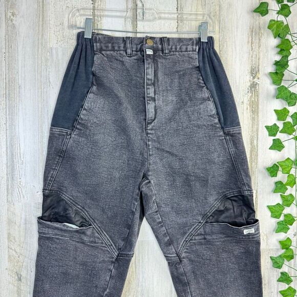 Vintage Guess By Geroges Marciano Jeans Size 10 black Wash Denim USA Made - Picture 3 of 12